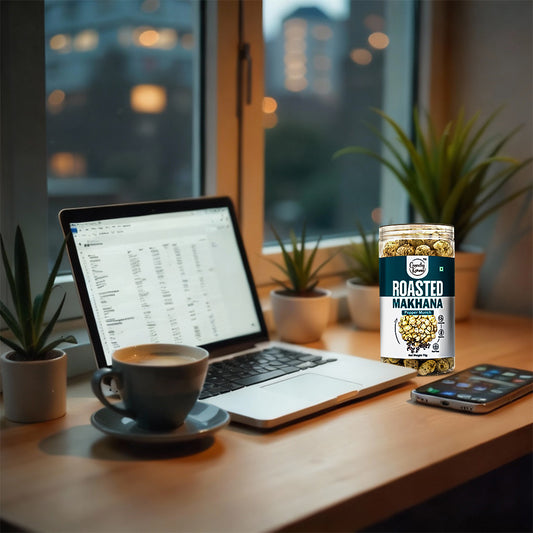 Crunchy Karma Roasted Makhana – Pepper Munch