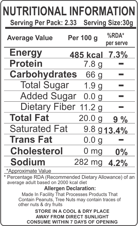 Crunchy Karma Roasted Makhana – Pepper Munch