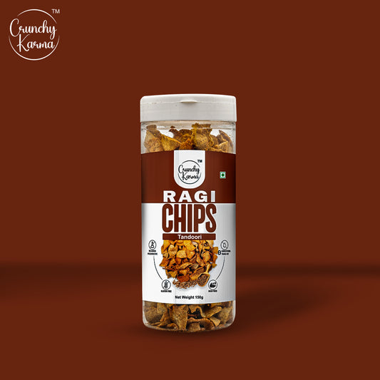 Crunchy Karma Ragi Chips – Tandoori