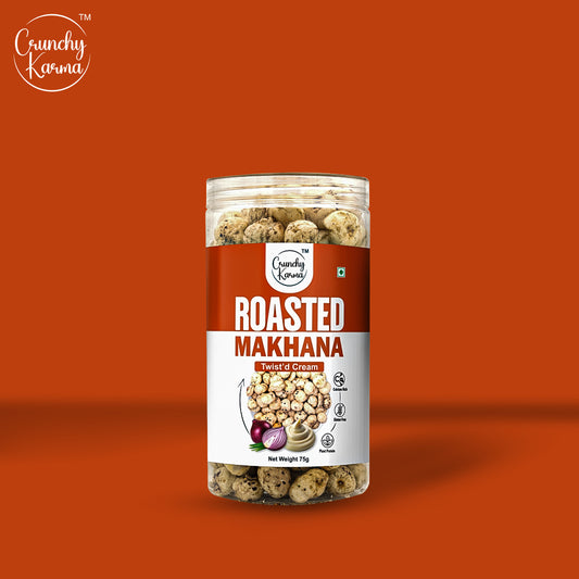 Crunchy Karma Roasted Makhana – Twist’d Cream