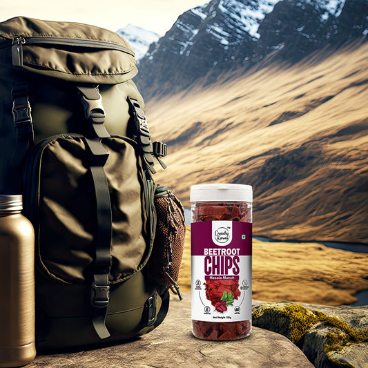 Crunchy Karma Beetroot Chips – Masala Munch