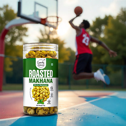 Crunchy Karma Roasted Makhana – Minty Maharani