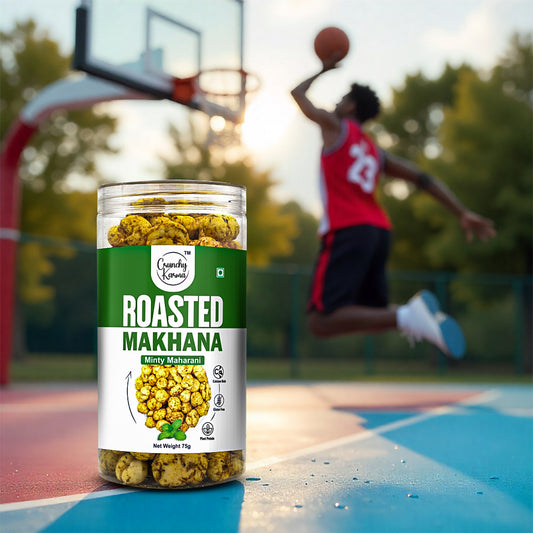 Crunchy Karma Roasted Makhana – Minty Maharani