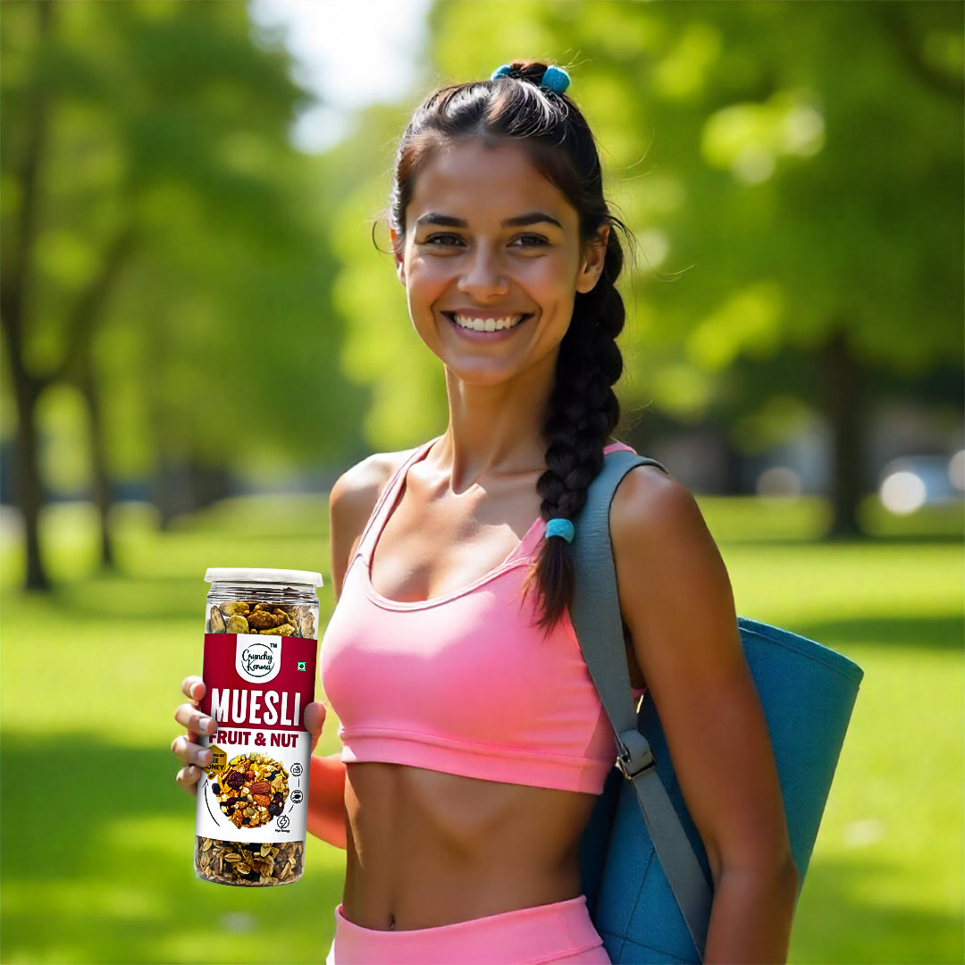 Crunchy Karma Muesli – With the Goodness of Bee Honey
