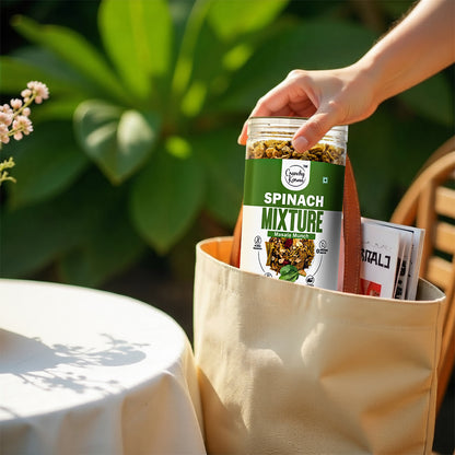 Crunchy Karma Spinach Mixture – Peri Peri