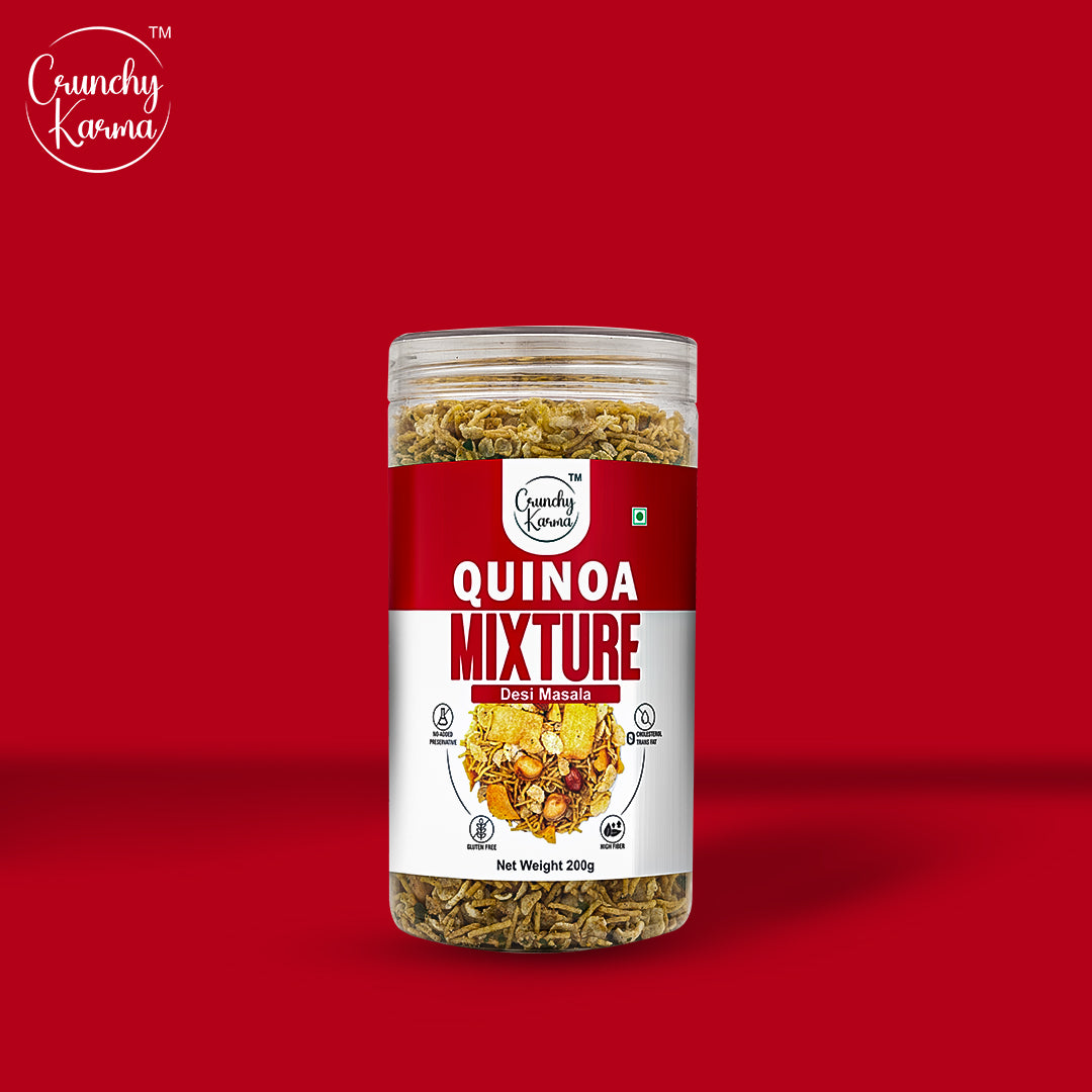 Crunchy Karma Quinoa Mixture – Desi Masala