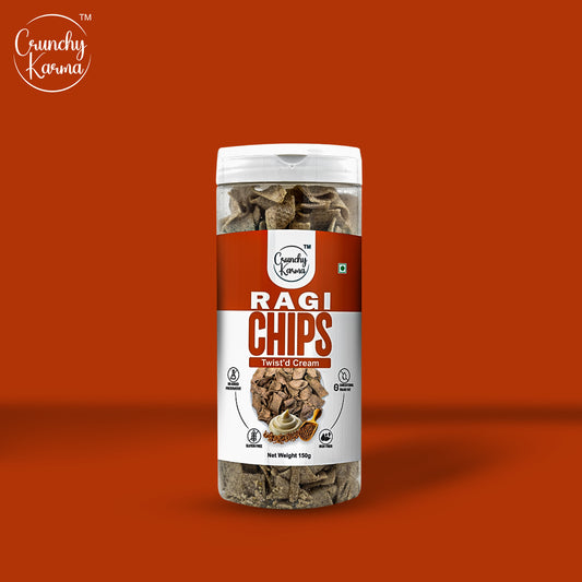 Crunchy Karma Ragi Chips – Twist’d Cream