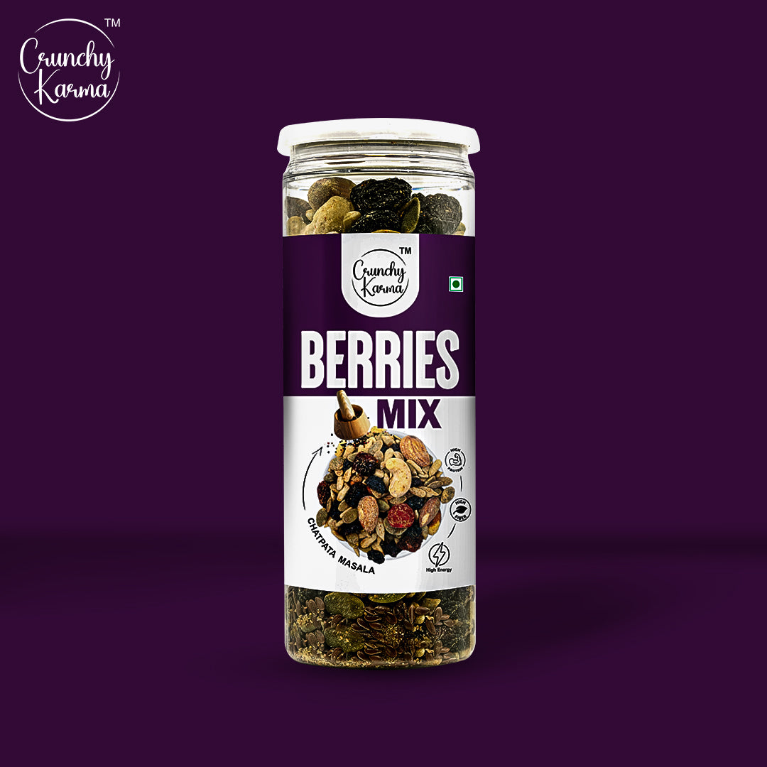 Crunchy Karma Berries Mix – Chatpata Seasoning